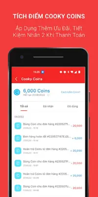 Cooky - Rau Tươi Miễn Phí android App screenshot 1