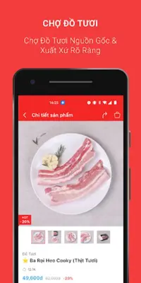 Cooky - Rau Tươi Miễn Phí android App screenshot 3